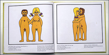Sexualundervisningsbarnbok från Tyskland